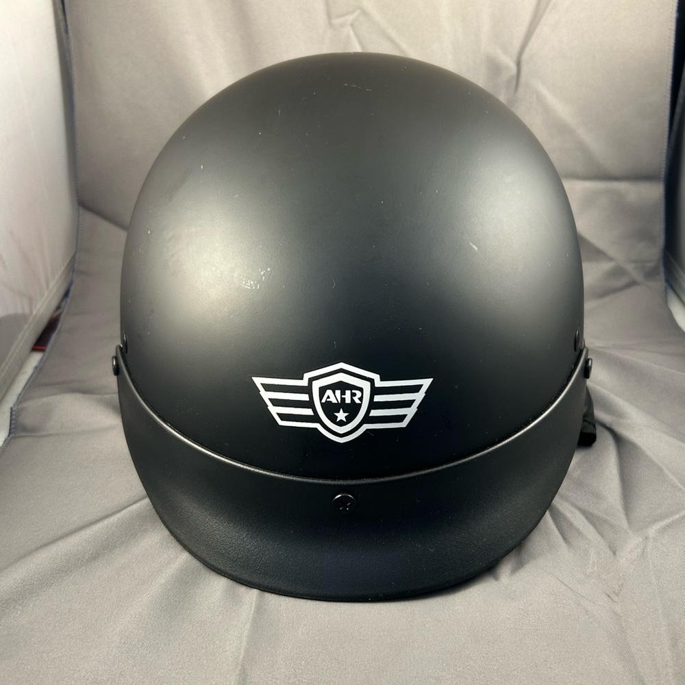 Black Motorcycle Helmet